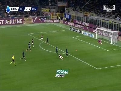  گل اول میلان به اینتر توسط پولیسیک 54