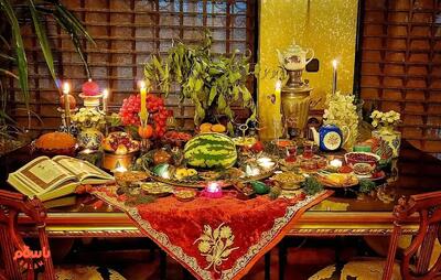  ایده جذاب برای تزیین سفره شب یلدا