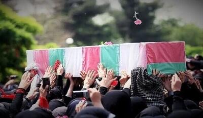  آغاز تشییع پیکر ۱۰۰ شهید گمنام در تهران