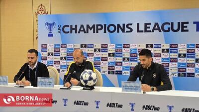  نشست خبری پیش از دیدار سپاهان- الحسین اردن