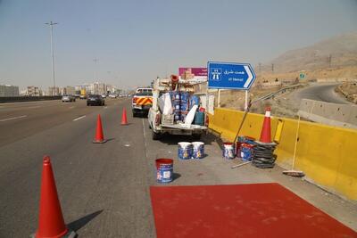  تضمین ایمنی در شاهراه ارتباطی کشور با پاکسازی محورهای مواصلاتی البرز