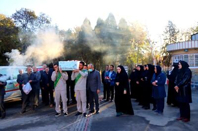  میزبانی آسمانی؛ کارکنان بهزیستی استان مرکزی میزبان شهدای گمنام شدند