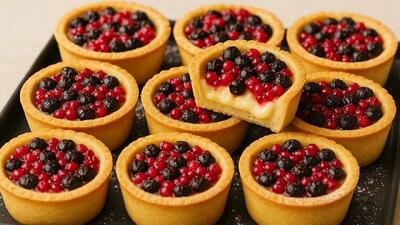  طرز تهیه تارت میوه ای / این شیرینی خوشمزه سریع آماده میشه