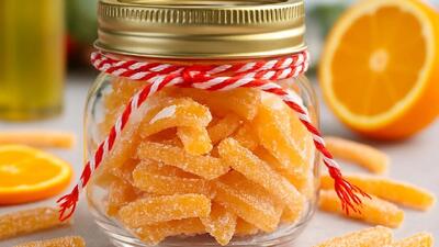  طرز تهیه پاستیل پرتقال در خانه با ۳ ماده اولیه