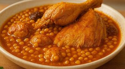 چطور خورش مرغ و آلو لپه میتونه اینقدر خوشمزه باشه؟ دستور ناب مادرجون