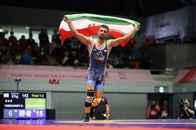  سیاهوشی طلا گرفت؛ کاروان ایران رکورد زد