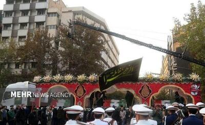  مراسم تشییع شهدای گمنام در تهران آغاز شد