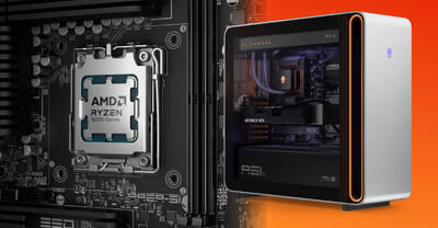  کامپیوتر Dell Alienware Area-51 با پردازنده‌های AMD 9000X3D در دسترس است
