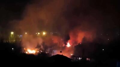  حمله گسترده پهپادی روسیه به خارکیف