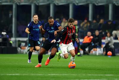  اینتر ۰-۱ میلان؛ آلگری دلامادونینا را فتح کرد