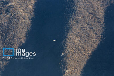  مشارکت گروه پروازی ترکیه در اطفای حریق جنگل های الیت مازندران