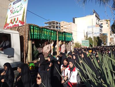  برگزاری مراسم تشییع ۴ شهید گمنام دوران دفاع مقدس در ایلام