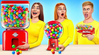  چالش غذا خوری اسمر/ چالش غذایی/ چالش خوراکی / چالش غذای پلی تایم/ چالش خوردن