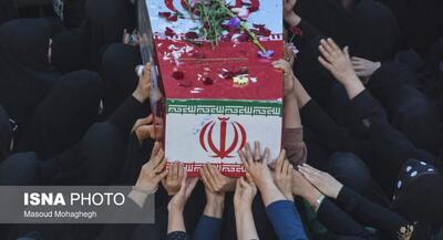  مراسم تشییع پیکرهای ۸ شهید گمنام -سمنان | جهان نیوز