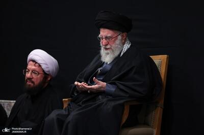  مراسم شام شهادت حضرت زهرا (س) با حضور رهبر انقلاب برگزار شد