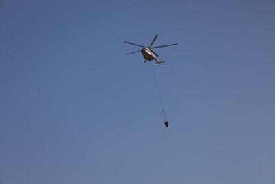  ۴۶ ساعت پرواز برای مهار آتش الیت/ شناسایی محل لکه‌های آتش