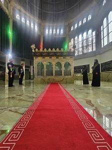  رونمایی از ضریح جدید آستان امامزادگان عینعلی و زینعلی( ع)