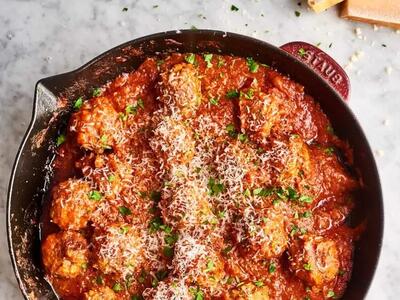  طرز تهیه کوفته ایتالیایی با پنیر؛ غذایی خاص با عطر و طعم اصیل مدیترانه‌ای