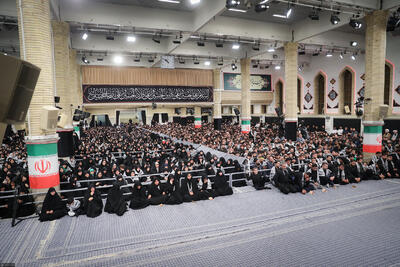  تصاویری از عزاداری در حسینیه امام خمینی/ پزشکیان و جلیلی هم حضور داشتند/ تیپ سردار قاآنی در این مراسم چگونه بود؟