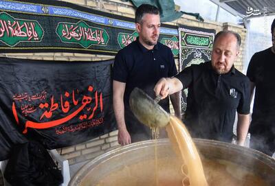  عکس/ سنت خانگی نذر سمنوپزان در سمنان
