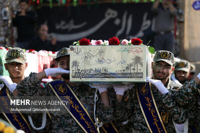  بدرقه شش قهرمان گمنام؛ بیرجند غرق در عشق و ارادت