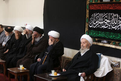  مجالس سوگواری فاطمی در بیوت مراجع تقلید قم برگزار شد