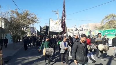  اجتماع عزاداران فاطمی شهر کاشمر 