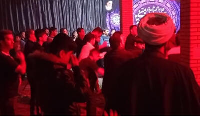  عزاداری نوجوانان و جوانان در مسجد یازهرا (س) ارومیه