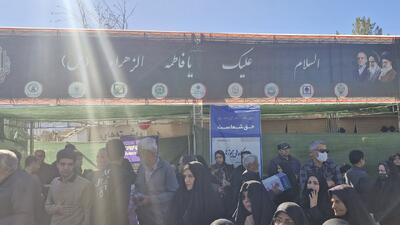  موکب های خدمت رسانی به عزاداران فاطمی در بیرجند