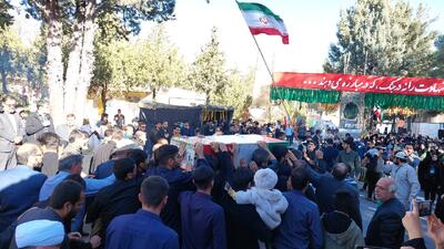  تشییع خوشنام جزیره مجنون در دانشگاه فرهنگیان کهگیلویه وبویراحمد