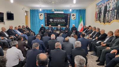  مراسم سوگواری شهادت حضرت فاطمه زهرا (س) در گناوه برگزار شد