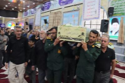  مراسم وداع با شهدای گمنام در خورموج