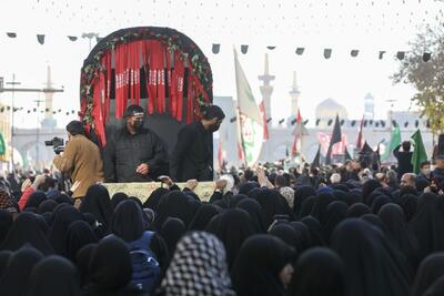  فاطمیون در مشهدالرضا(ع) عهدی دوباره با مادر ولایت بستند