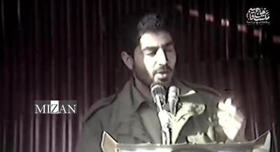  فیلم منتشرنشده سخنرانی حاج قاسم در ایام فاطمیه در دوران دفاع مقدس