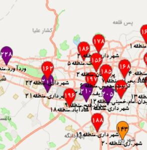  تعطیلی هم جلوی آلودگی هوای تهران را نگرفت