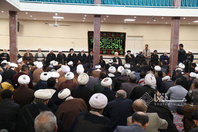  گزارش تصویری: عزاداری روز شهادت حضرت فاطمه زهرا (س) در دفتر حضرت آیت الله مکارم شیرازی