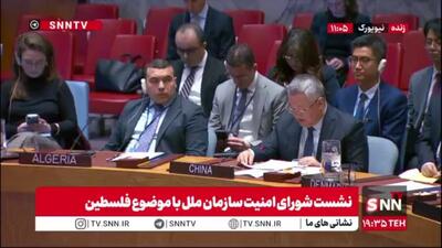  نماینده چین: اسرائیل بیش از ۴۰۰ بار آتش‌بس را نقض کرده و بیش از ۳۰۰ فلسطینی را کشته است/ کرانه باختری بخش جدایی ناپذیر از فلسطین است