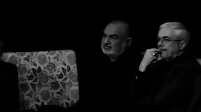  فرزندان مهدی فاطمه که امروز ناظر مجلس عزا هستند