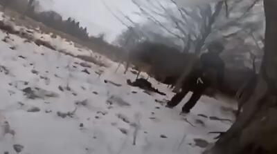  لحظات کشتار اوکراینی‌ها توسط کماندوی روس