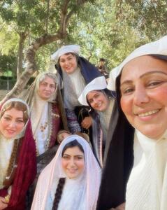 سلفی پربازدید بازیگران بامداد خمار