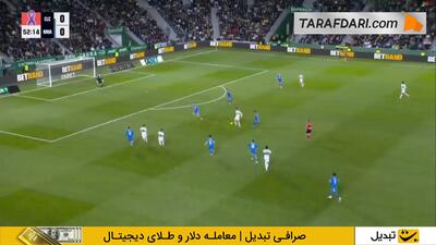  حرکت ترکیبی زیبای بازیکنان الچه و گل الکس فباس به رئال مادرید (الچه 1-0 رئال مادرید)