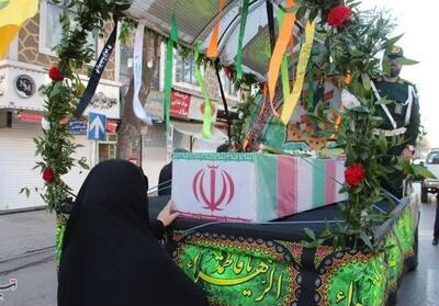  آغاز آیین تشییع 6 شهید گمنام در خراسان جنوبی - تسنیم