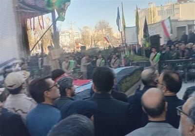  خانه عدالت اردبیل میزبان‌ شهید گمنام شد - تسنیم