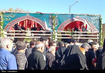  وداع باشکوه با 8 شهید گمنام در سمنان/ تابوت‌هایی که تاریخ را مرور کردند   تصاویر - تسنیم