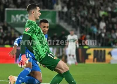  واکنش عجیب دروازه‌بان الچه به گل جنجالی رئال