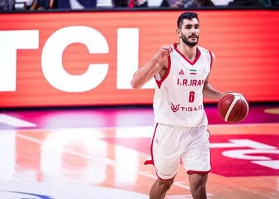  غیبت ستاره بسکتبال ایران مقابل عراق