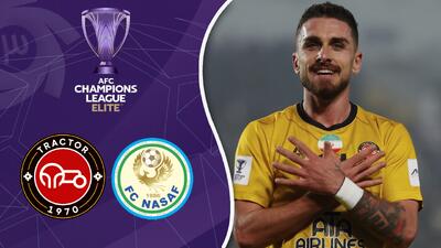  خلاصه بازی نسف قارشی 0 - تراکتور 1 (گزارش اختصاصی)