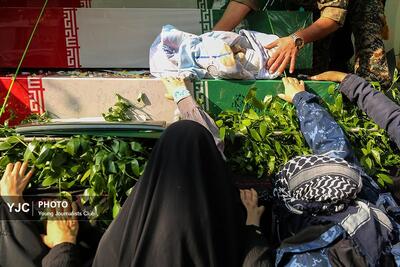  تشییع پیکرمطهر شهدای گمنام -تهران (۲)