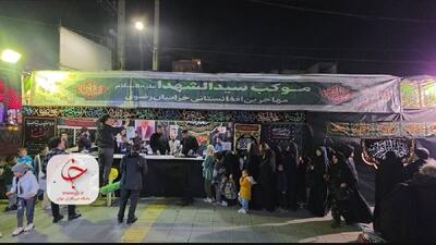  همدلی ایران و افغانستان زیر پرچم عزای فاطمی + فیلم