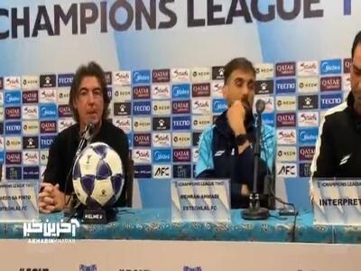  ساپینتو: ما با انتقام گیری زندگی نمی‌کنیم و بازی به بازی نگاه می‌کنیم.